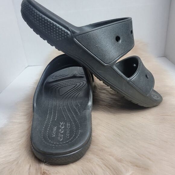 Crocs Classic Comfort Unisex Slide Sandals - Picture 4 of 6
